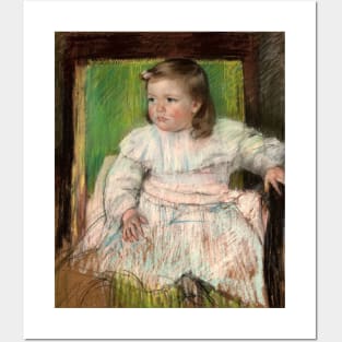 The Pink Sash by Mary Cassatt Posters and Art